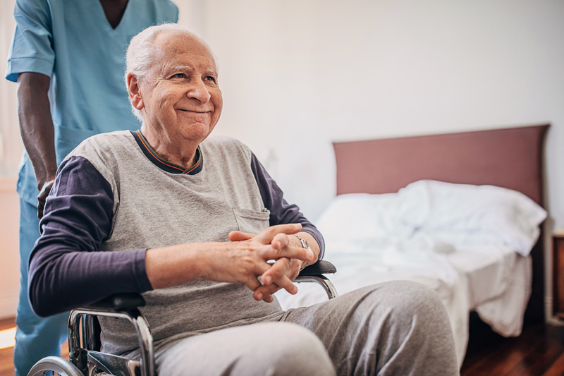 Happy-elderly-man-at-a-nursing-home-in-Los-Angeles Happy-elderly-man-at-a-nursing-home-in-Los-Angeles